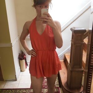 🦄 3/ $15 SALE! Sexy Tangerine Dream Romper